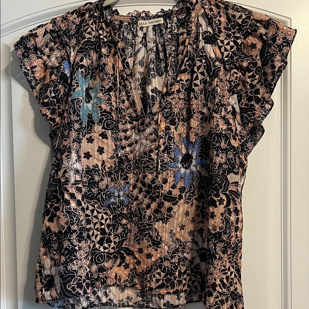 Ulla Johnson size 6 printed top